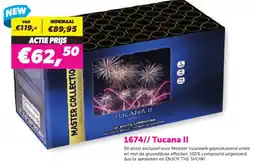 Meester Vuurwerk 1674// Tucana II aanbieding