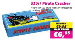 Meester Vuurwerk 335// Pirate Cracker aanbieding