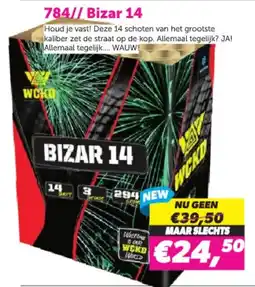 Meester Vuurwerk 784// Bizar 14 aanbieding