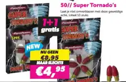 Meester Vuurwerk 50// Super Tornado's aanbieding