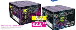 Meester Vuurwerk 650// Funky Bear + GRATIS Octopus aanbieding