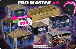 Meester Vuurwerk 1696// Pro Master 6 aanbieding