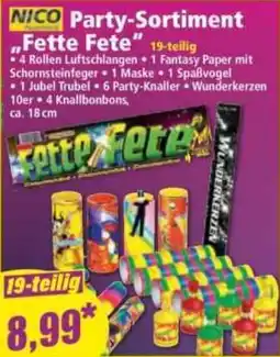 Norma DE Party-Sortiment Fette Fete" aanbieding