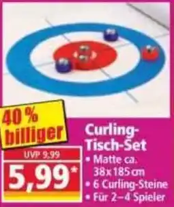 Norma DE Curling Steine Set aanbieding