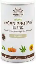 Bol.com Mattisson - Biologische Vegan Proteïne Blend Poeder 67% - Eiwitpoeder - 400 Gram aanbieding