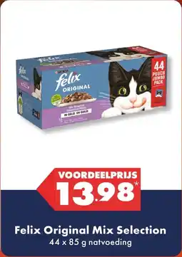 Huisdier Voordeelshop Felix Original Mix Selection aanbieding