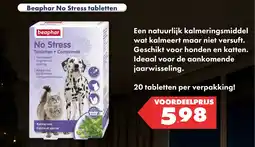 Huisdier Voordeelshop Beaphar No Stress tabletten aanbieding