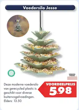 Huisdier Voordeelshop Voedersilo Jesse aanbieding