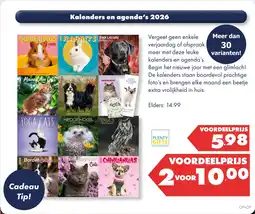 Huisdier Voordeelshop Kalenders en agenda's 2026 aanbieding