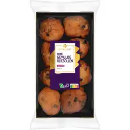 Albert Heijn AH Excellent Mini gevulde oliebollen rozijnen aanbieding
