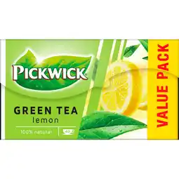 Dirk Pickwick Lemon groene thee voordeelpak aanbieding