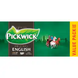 Dirk Pickwick English zwarte thee voordeelpak aanbieding