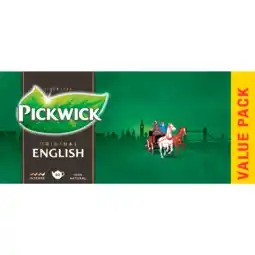 Dirk Pickwick English zwarte thee voor pot voordeelpak aanbieding