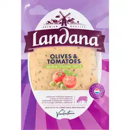 Dirk Landana Tomaat & olijf plakken aanbieding