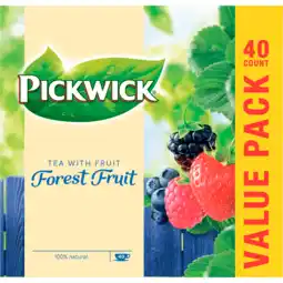 Dirk Pickwick Vruchtenthee forest fruit 40 zk aanbieding