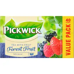 Dirk Pickwick Vruchtenthee forest fruit 40 zk aanbieding