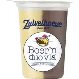 Dirk Zuivelhoeve Boern vla vanille chocolade aanbieding