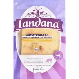 Dirk Landana Mosterd kaas plakken aanbieding