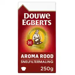 Dirk Douwe Egberts Aroma Rood filterkoffie aanbieding
