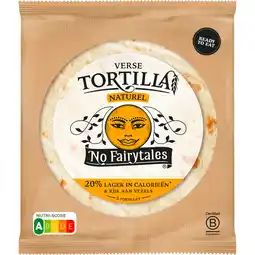 Dirk No Fairytales Tortilla naturel aanbieding