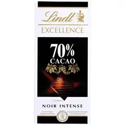 Dirk Lindt Excellence tablet 70% cacao aanbieding