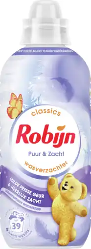 Dirk Robijn Wasverzachter puur & zacht 39 wasbeurten aanbieding