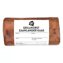 Albert Heijn AH Grillworst zaanlanderkaas aanbieding