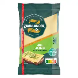Albert Heijn AH Zaanlander Jong 48+ plakken voordeel aanbieding