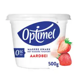 Albert Heijn Optimel Magere kwark aardbei aanbieding