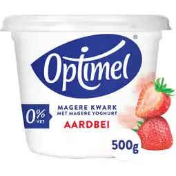Albert Heijn Optimel Magere kwark aardbei aanbieding
