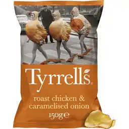 Albert Heijn Tyrrells Roast chicken & caramelised onion aanbieding
