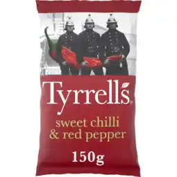 Albert Heijn Tyrrells Sweet chilli & red pepper aanbieding