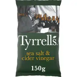 Albert Heijn Tyrrells Sea salt & cider vinegar aanbieding