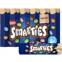 Albert Heijn Smarties Melkchocolade 6-pack aanbieding