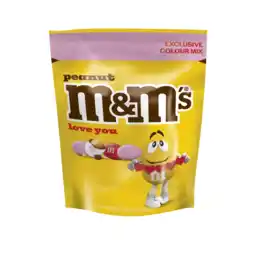 Albert Heijn M&M'S Pinda melkchocolade love you mix aanbieding