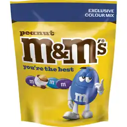 Albert Heijn M&M'S Pinda melkchocolade you're the best mix aanbieding