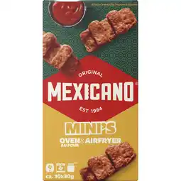 Albert Heijn Mexicano Mini's oven & airfryer snacks aanbieding