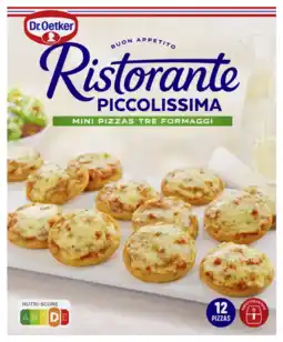 Albert Heijn Dr. Oetker Ristorante piccolissima tre formaggi aanbieding