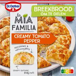 Albert Heijn Dr. Oetker La mia familia creamy tomato pepper aanbieding