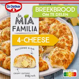 Albert Heijn Dr. Oetker La mia familia 4-cheese aanbieding