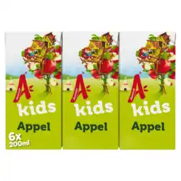 Albert Heijn Appelsientje Kids fruitdrink appel 6-pack aanbieding