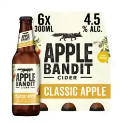 Albert Heijn Apple Bandit Classic apple cider 6-pack aanbieding