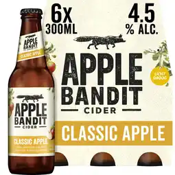 Albert Heijn Apple Bandit Classic apple cider 6-pack aanbieding