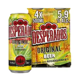 Albert Heijn Desperados Original bier 4-pack aanbieding