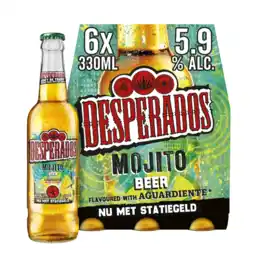 Albert Heijn Desperados Mojito bier 6-pack aanbieding