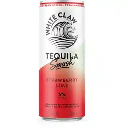 Albert Heijn White claw Tequila smash strawberry lime aanbieding