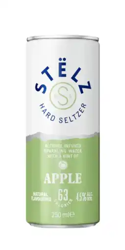 Albert Heijn Stëlz Hard seltzer apple aanbieding
