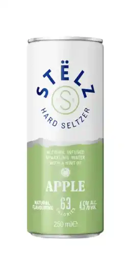 Albert Heijn Stëlz Hard seltzer apple aanbieding