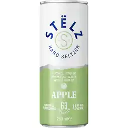 Albert Heijn Stëlz Hard seltzer apple aanbieding