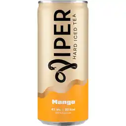 Albert Heijn Viper Hard iced tea mango aanbieding